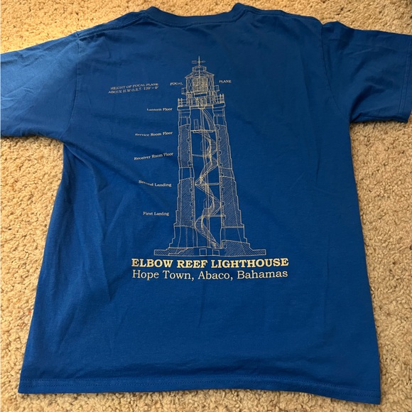 bahamas light house short sleeve tee - Picture 2 of 2
